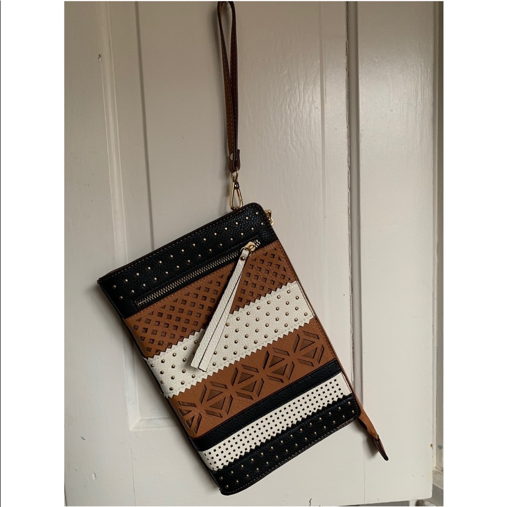 Charming Charlie pocket book purse/ clutch
